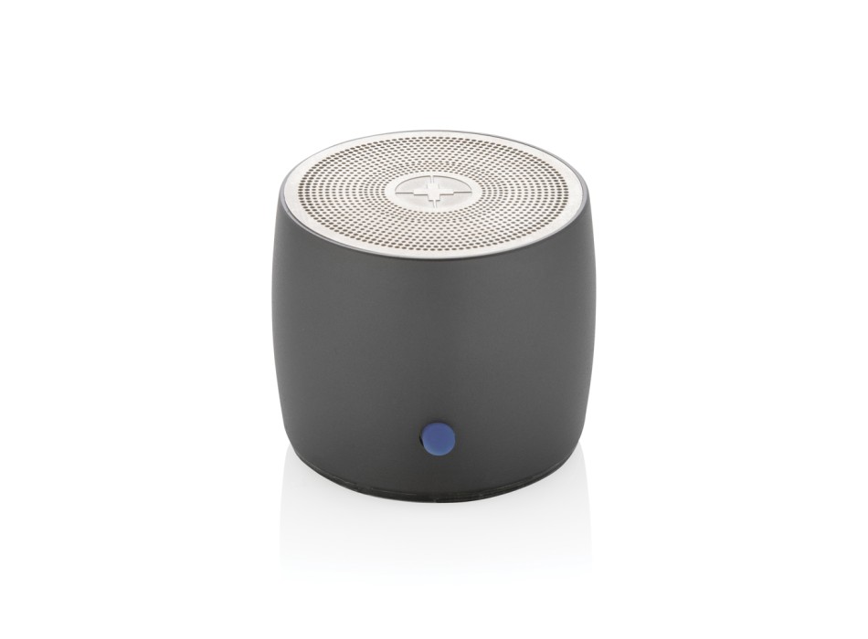 Speaker bass Swiss Peak da 3W in alluminio riciclato RCS FullGadgets.com