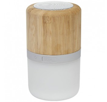 Speaker Bluetooth® in bambù Aurea con luce  FullGadgets.com