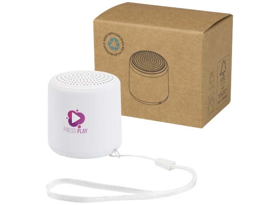 Speaker Bluetooth® wireless in plastica riciclata da 3 W Velkis FullGadgets.com