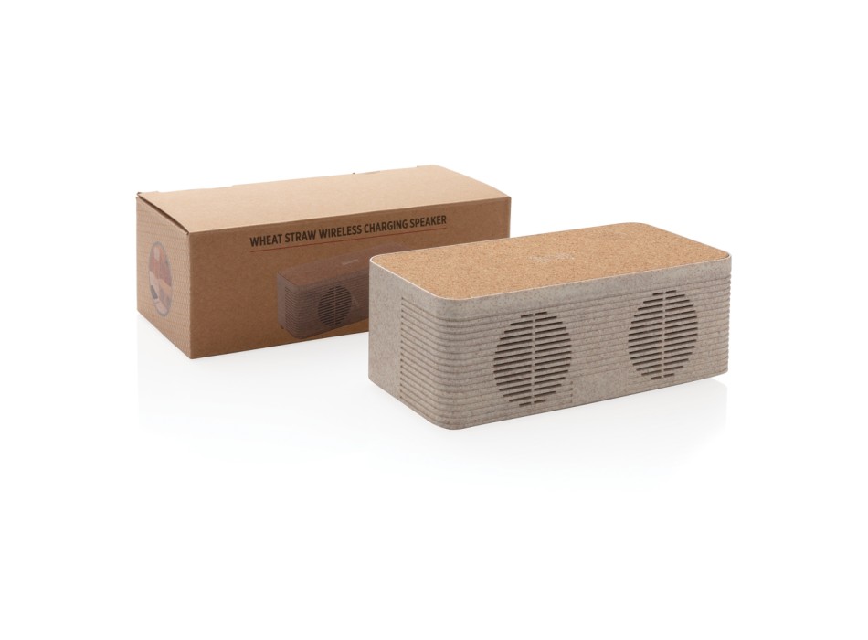 Speaker e caricatore wireless in fibra di grano FullGadgets.com