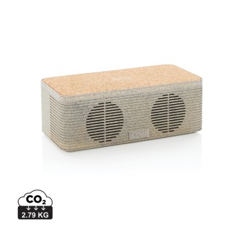 Speaker e caricatore wireless in fibra di grano FullGadgets.com