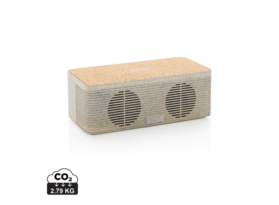 Speaker e caricatore wireless in fibra di grano FullGadgets.com