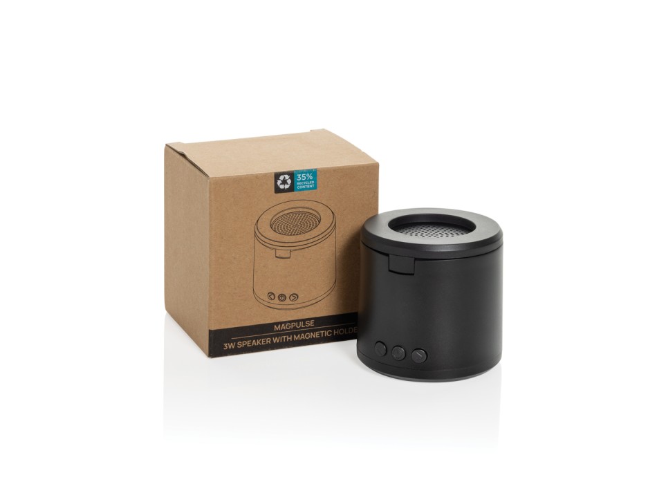 Speaker Magpulse 3W con supporto magnetico in rPlastica RCS FullGadgets.com