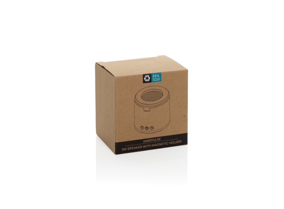 Speaker Magpulse 3W con supporto magnetico in rPlastica RCS FullGadgets.com