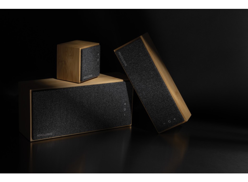 Speaker wireless 10W Wynn in bambù FullGadgets.com