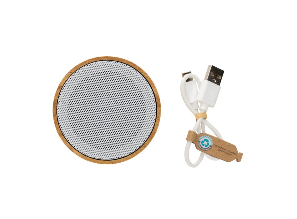 Speaker wireless 3W in bambù FullGadgets.com