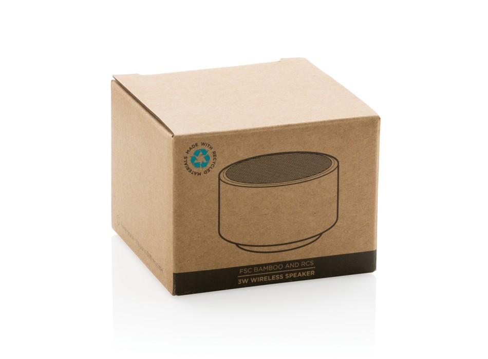 Speaker wireless 3W in bambù FullGadgets.com