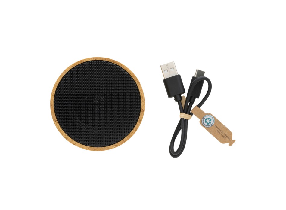 Speaker wireless 3W in bambù FullGadgets.com