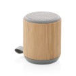 Speaker wireless 3W in bambù e tessuto FullGadgets.com
