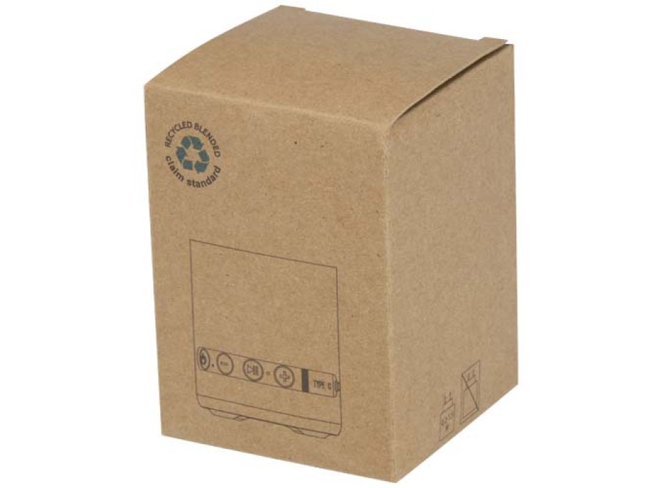 Speaker wireless da 3 W in plastica riciclata Hunor FullGadgets.com