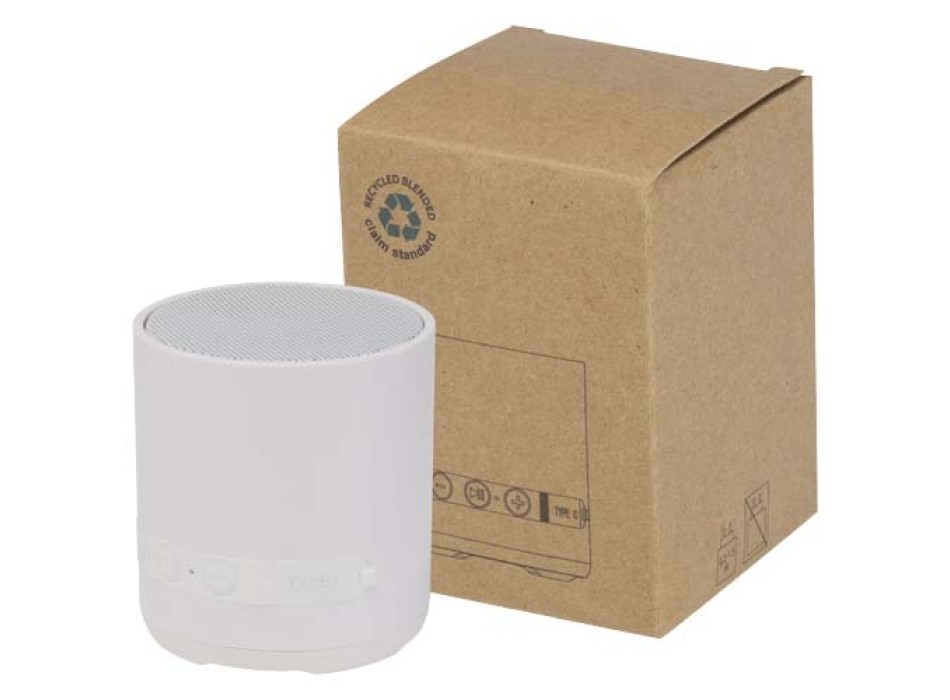 Speaker wireless da 3 W in plastica riciclata Hunor FullGadgets.com