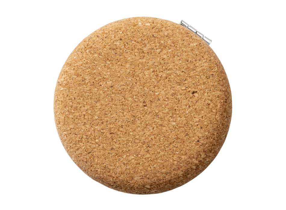 Specchietto doppio in sughero, a due ingrandimenti FullGadgets.com