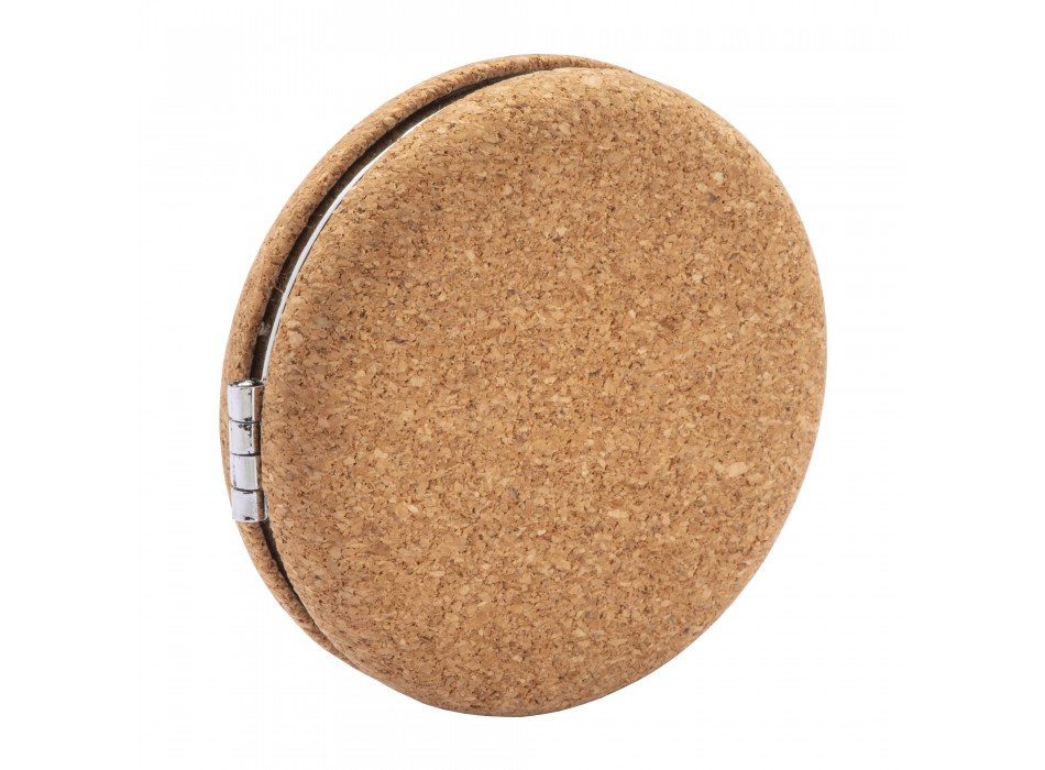 Specchietto doppio in sughero, a due ingrandimenti FullGadgets.com