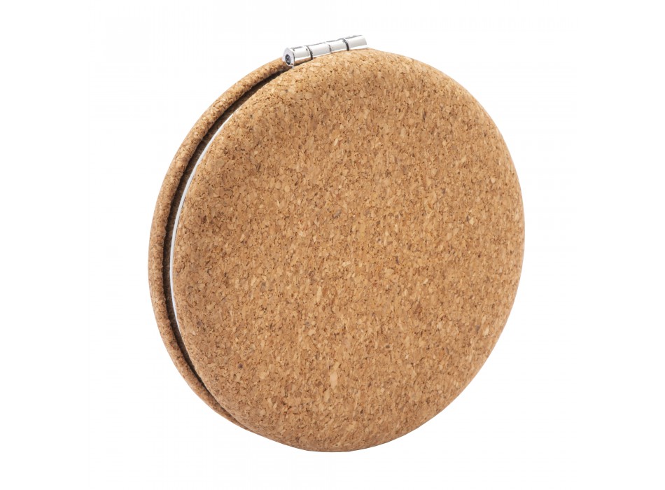 Specchietto doppio in sughero, a due ingrandimenti FullGadgets.com