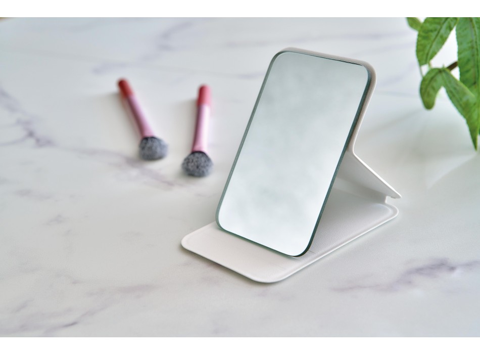 Specchietto in vetro con custodia in PU riciclato Mio FullGadgets.com