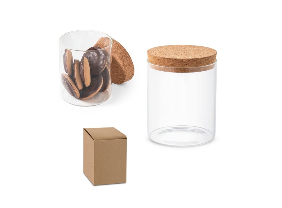 SPICE 700. Contenitore in vetro borosilicato con tappo in sughero 700 mL FullGadgets.com