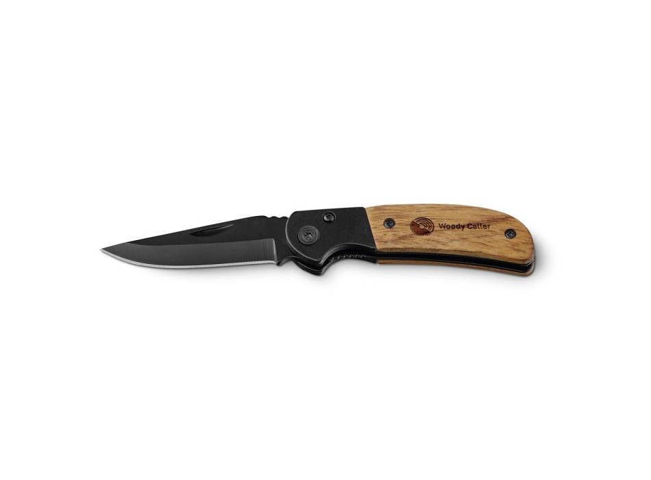 SPLIT. Coltello tascabile in acciaio inox e legno FullGadgets.com