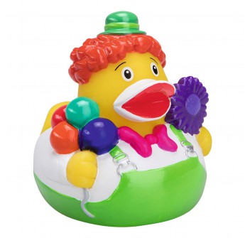 Sq duck, clown 100%PVC FullGadgets.com