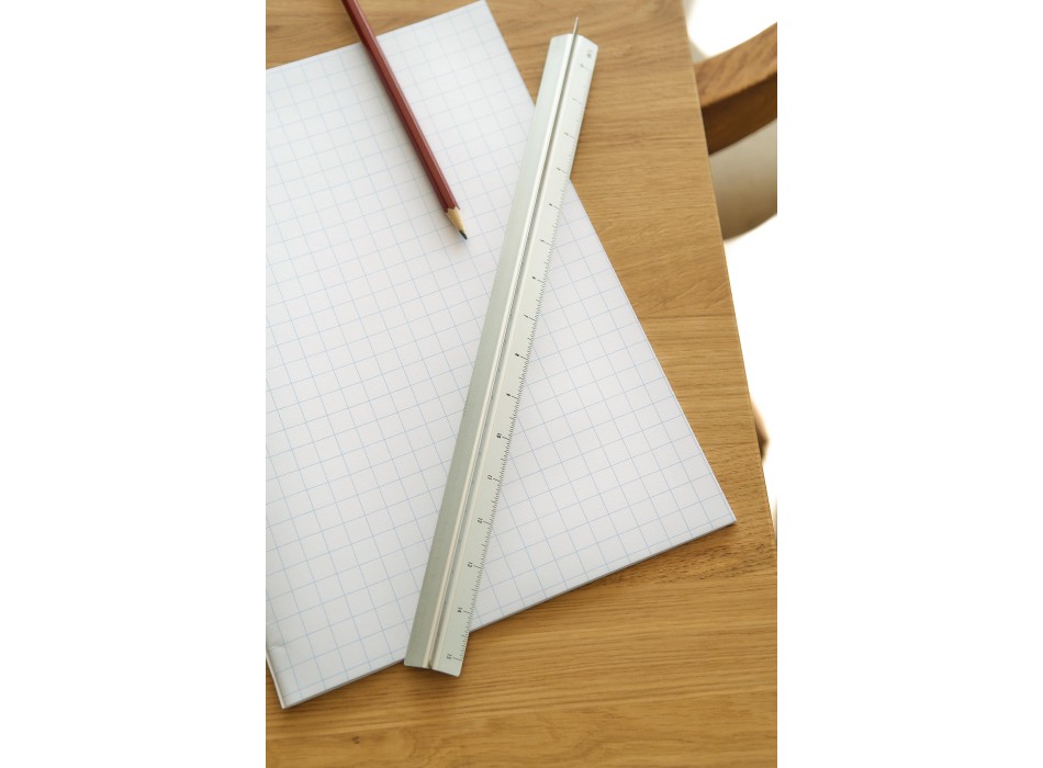 Squadra da disegno 30 cm alluminio Tavi FullGadgets.com