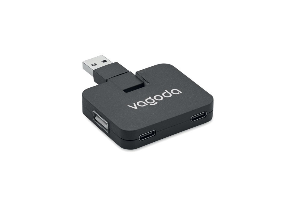 SQUARE-C - Hub USB a 4 porte FullGadgets.com