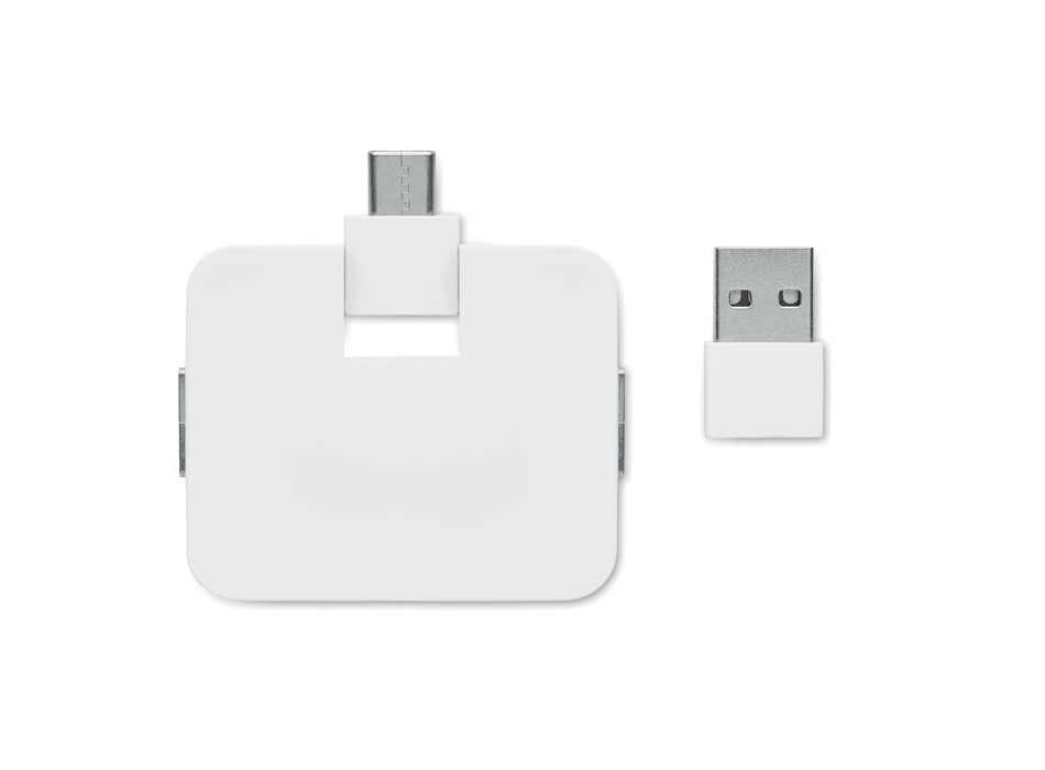 SQUARE-C - Hub USB a 4 porte FullGadgets.com