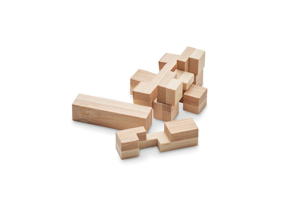 SQUARENATS - Puzzle rompicapo in bambù FullGadgets.com