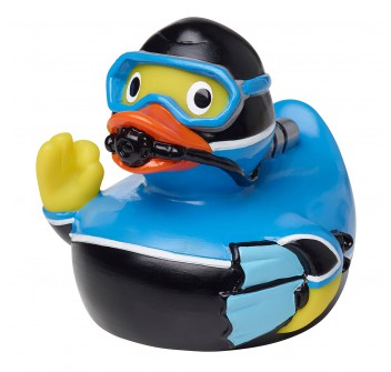 Squeaky duck, Diver 100%PVC FullGadgets.com