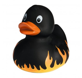 Squeaky duck, fire 100%PVC FullGadgets.com