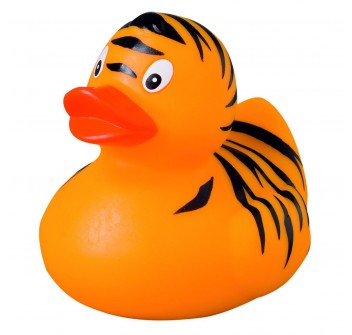 Squeaky duck, tiger 100%PVC FullGadgets.com