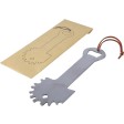 Stainless steel barbecue cleaner Elara FullGadgets.com
