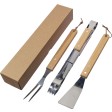 Stainless steel barbecue set Kaitlyn FullGadgets.com