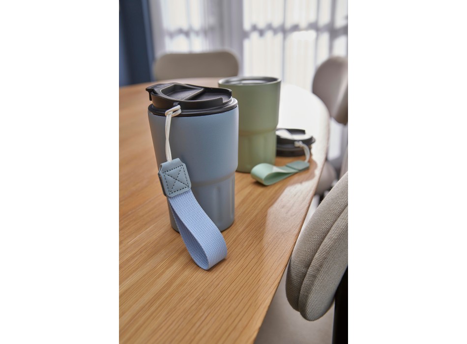 Stainless steel double walled mug Louisa FullGadgets.com