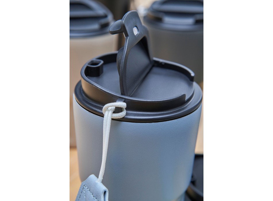Stainless steel double walled mug Louisa FullGadgets.com