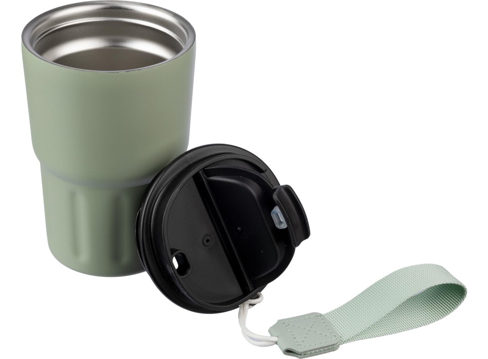 Stainless steel double walled mug Louisa FullGadgets.com