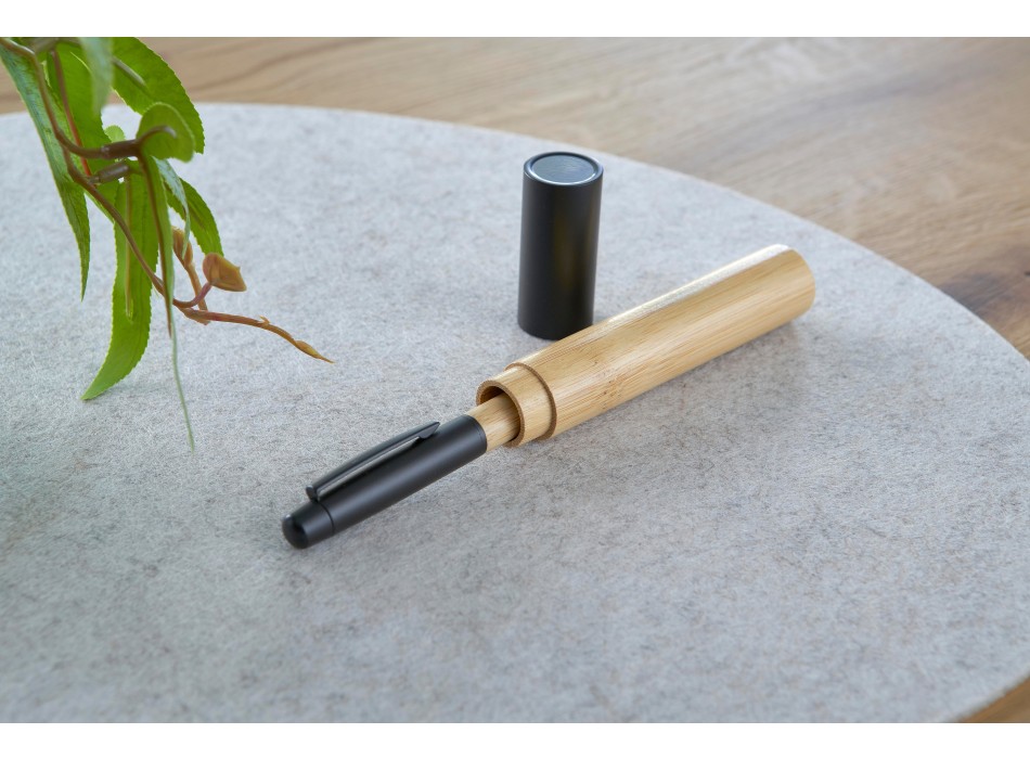 Stainless steel twist ballpen Anke FullGadgets.com