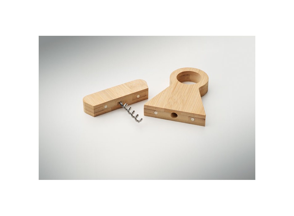 STANDTURN - Portabottiglie in bamboo FullGadgets.com