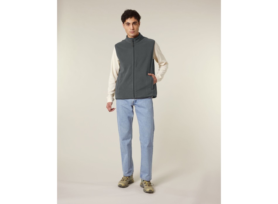 Stanley Quester - La giacca in pile senza maniche da uomo FullGadgets.com