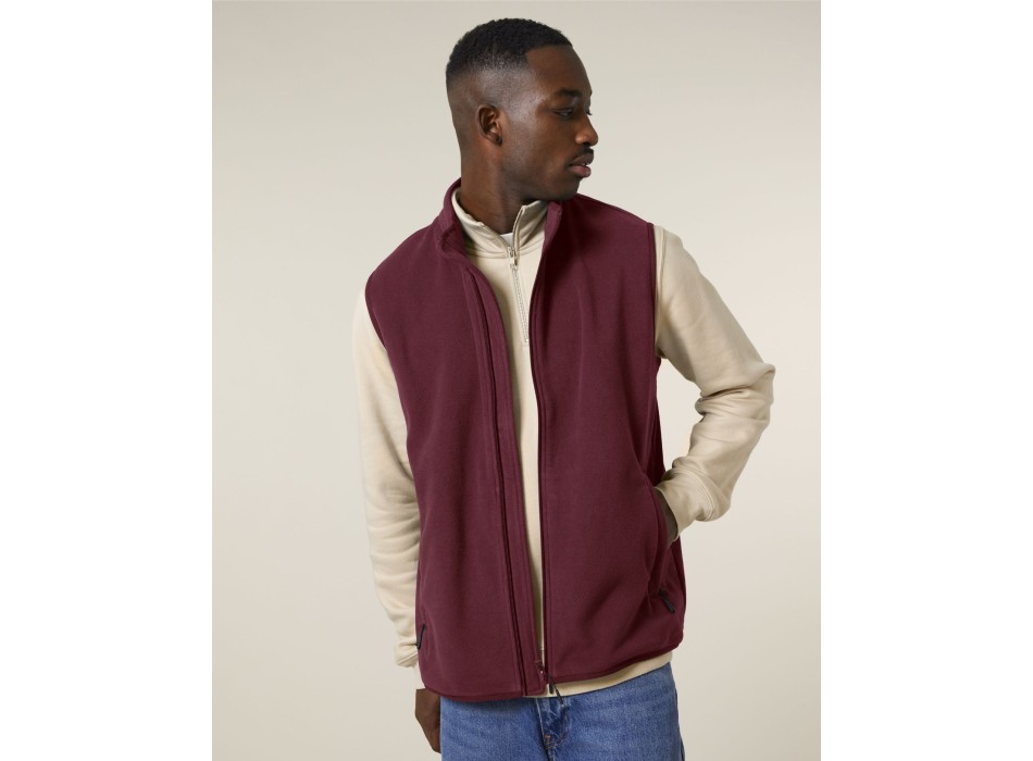 Stanley Quester - La giacca in pile senza maniche da uomo FullGadgets.com