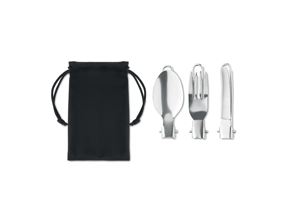 STAPI SET - Set 3 pz posate da campeggio FullGadgets.com