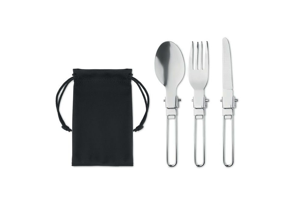 STAPI SET - Set 3 pz posate da campeggio FullGadgets.com