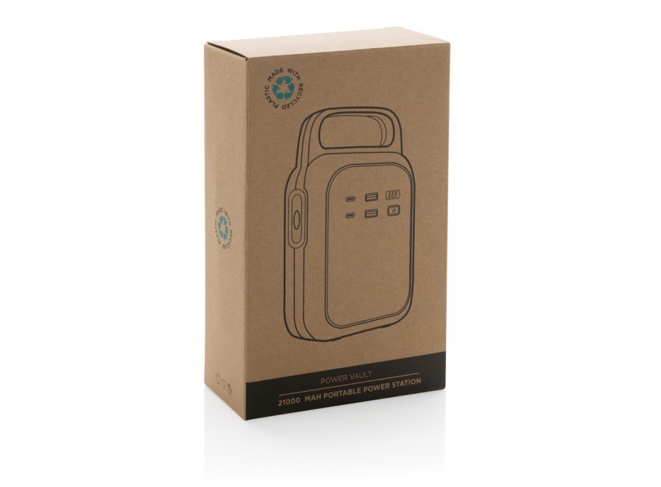 Stazione di ricarica 21000mAh Power Vault in rPlastica RCS FullGadgets.com