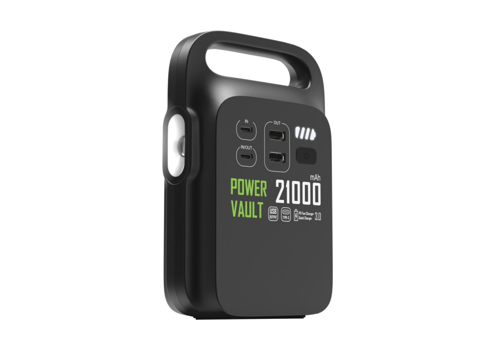 Stazione di ricarica 21000mAh Power Vault in rPlastica RCS FullGadgets.com