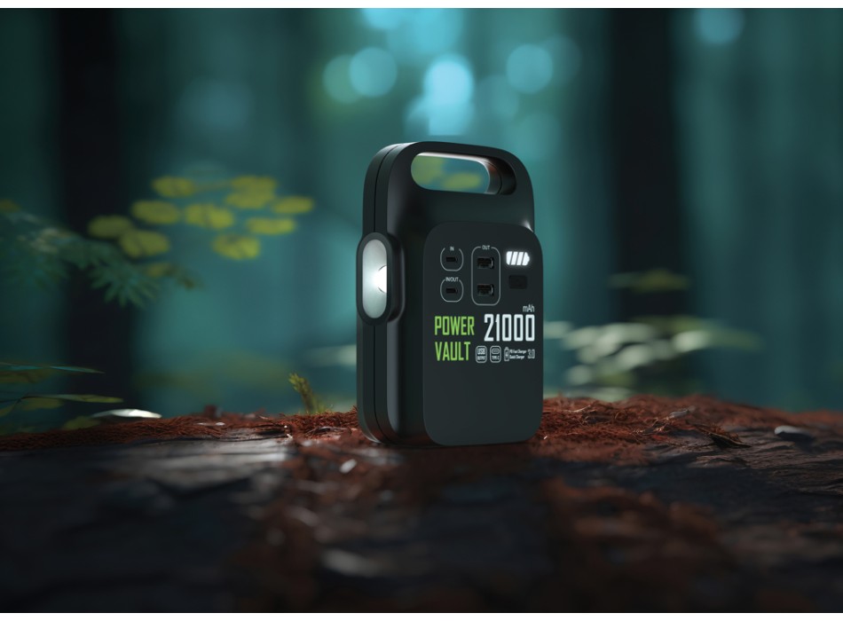 Stazione di ricarica 21000mAh Power Vault in rPlastica RCS FullGadgets.com