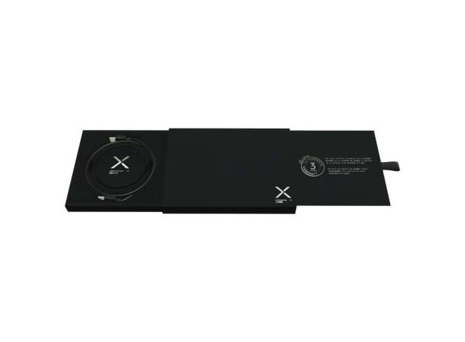 Stazione di ricarica in alluminio riciclato extra sottile da 15 W SCX.design W37 FullGadgets.com