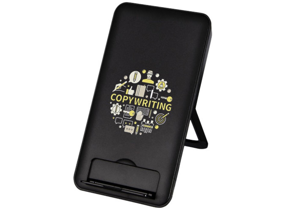 Stazione di ricarica in plastica riciclata da 10 W con supporto per telefono Loop FullGadgets.com