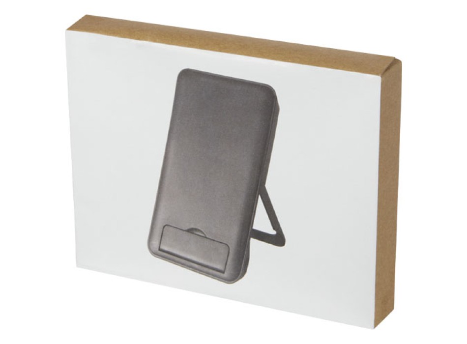 Stazione di ricarica in plastica riciclata da 10 W con supporto per telefono Loop FullGadgets.com