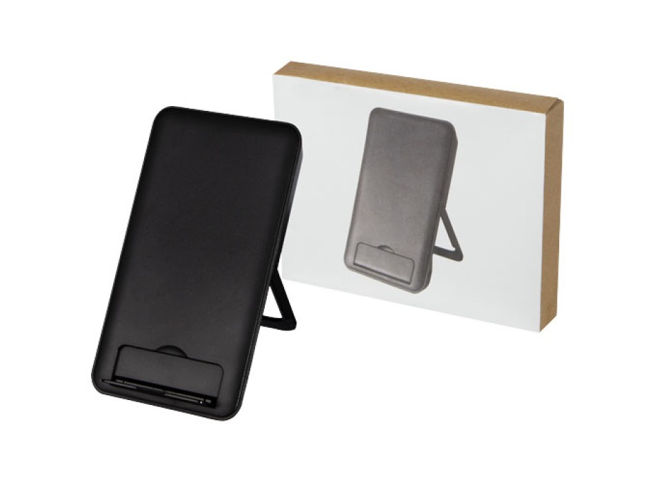 Stazione di ricarica in plastica riciclata da 10 W con supporto per telefono Loop FullGadgets.com