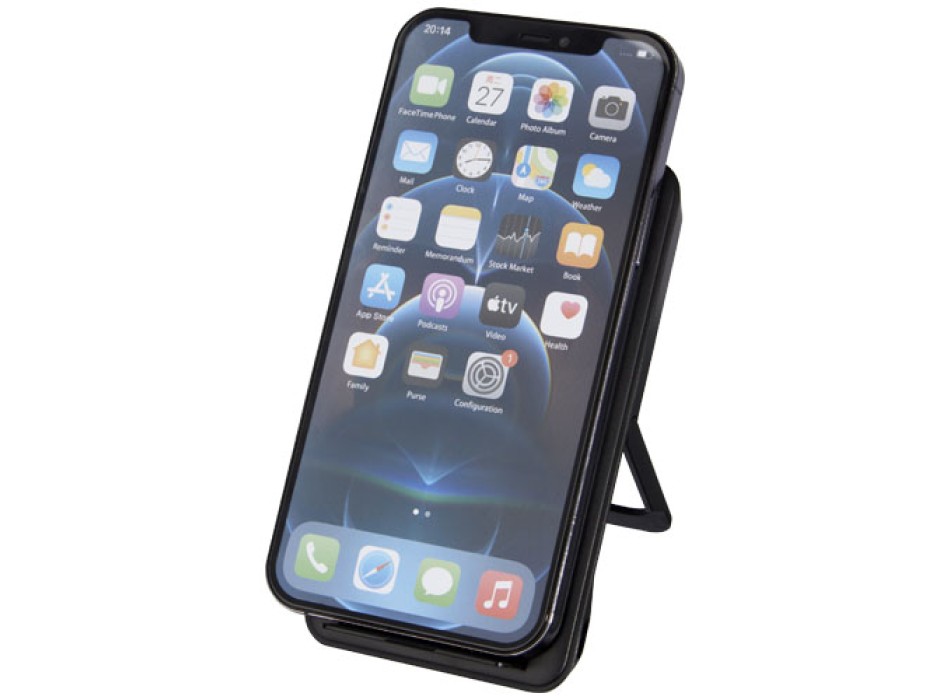 Stazione di ricarica in plastica riciclata da 10 W con supporto per telefono Loop FullGadgets.com