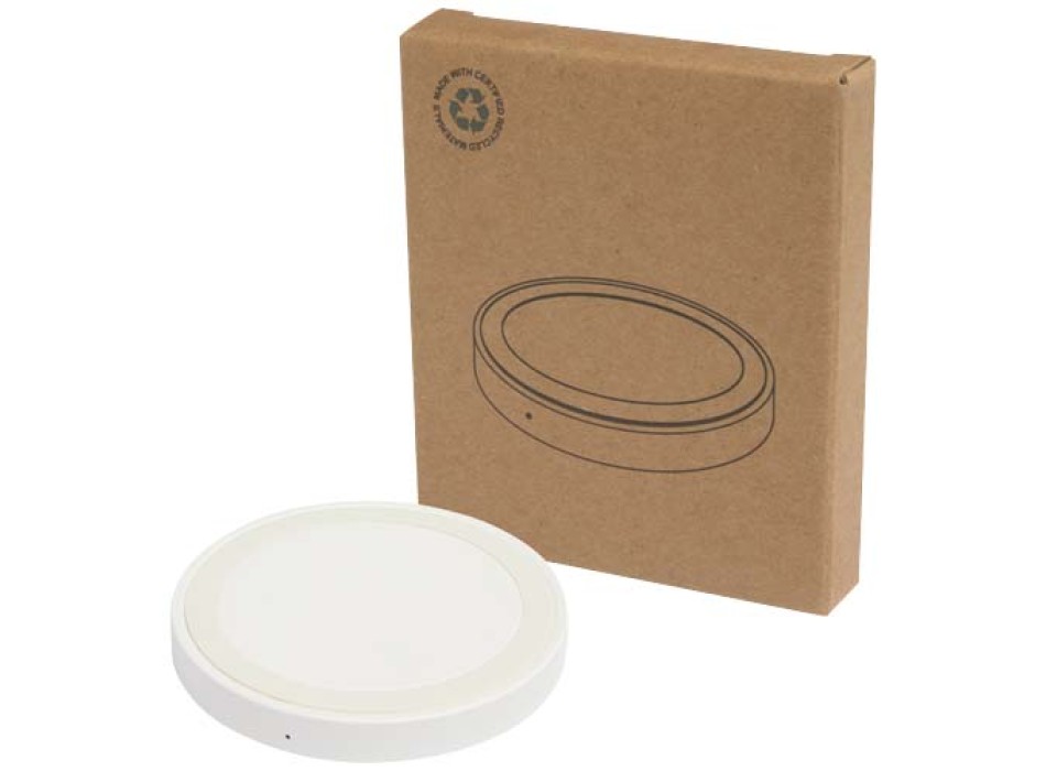 Stazione di ricarica wireless in plastica riciclata da 15 W Freal FullGadgets.com