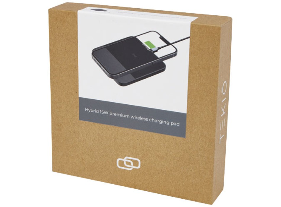 Stazione di ricarica wireless premium da 15 W Hybrid FullGadgets.com